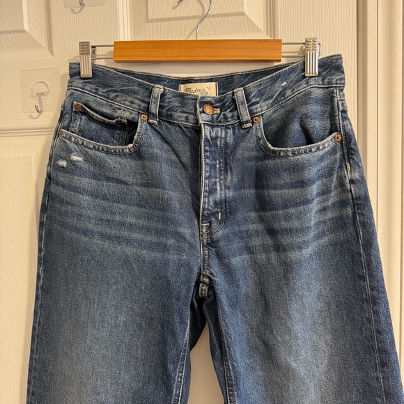MADEWELL Low Slung Baggy Crop Jeans 26P - Picture 3 of 12